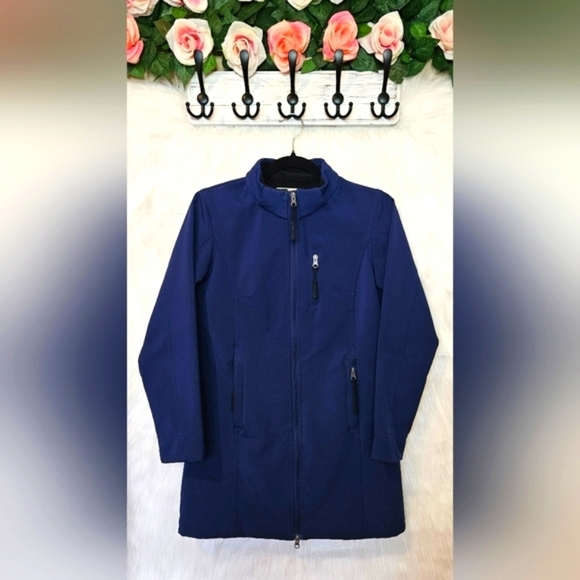 Northfield Jackets & Blazers - Northfield Women's Softshell Fleece Lined Navy Winter Jacket